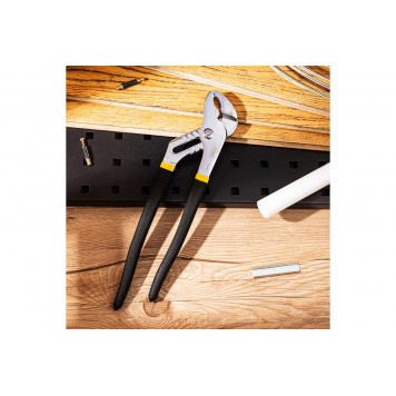 Клещи DL2612 переставные 300мм,12-65мм, с прорезиненной рукоятью, Deli-3