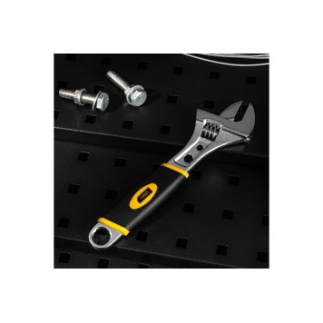 Ключ DL30108 разводной 200мм 0-28мм обрезиненная рукоятка Deli-3