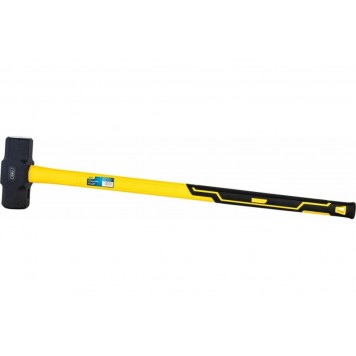 Кувалда DL6914  с ручкой из стекловолокна 5,4 кг, Deli-5