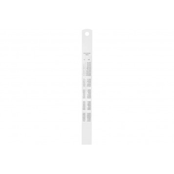 Линейка DL8015Y стальная 150мм, Deli-1