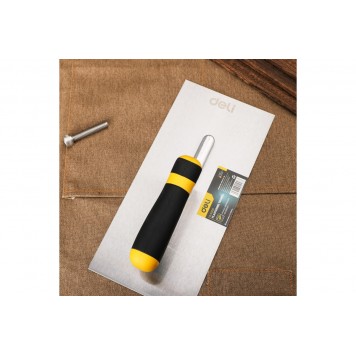 Мастерок  DL509311 кельма штукатурная, прямоугольная 280х130мм, Deli-3