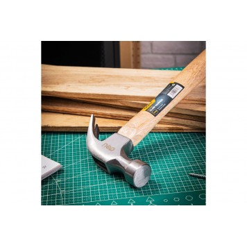 Молоток DL5250 c гвоздодером, 500 гр. Deli-2