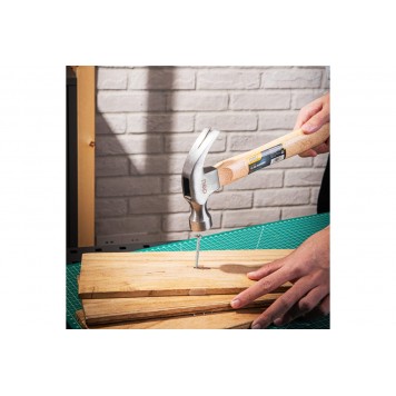 Молоток DL5250 c гвоздодером, 500 гр. Deli-4