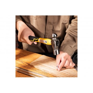 Молоток DL443016 рихтовочный 450гр, фиберглассовая рукоять, Deli-6