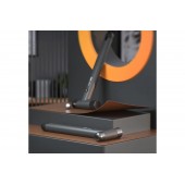 Молоток HT7008 "Home Series Black" 250 гр рукоятка из  Soft Touch пластика, Deli