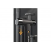 Молоток HT7008 "Home Series Black" 250 гр рукоятка из  Soft Touch пластика, Deli