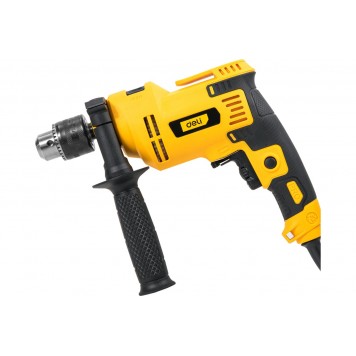 Дрель DL-CZ13-E1 электрическая ударная 650 Вт, ключевой патрон 13 мм DELI-1