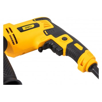 Дрель DL-CZ13-E1 электрическая ударная 650 Вт, ключевой патрон 13 мм DELI-2