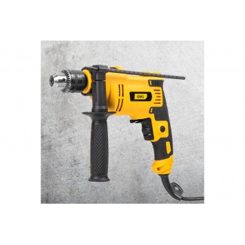 Дрель DL-CZ13-E1 электрическая ударная 650 Вт, ключевой патрон 13 мм DELI-5
