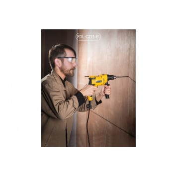 Дрель DL-CZ13-E1 электрическая ударная 650 Вт, ключевой патрон 13 мм DELI-10