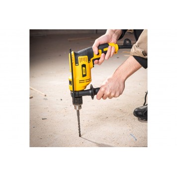 Дрель DL-CZ13-E1 электрическая ударная 650 Вт, ключевой патрон 13 мм DELI-8