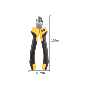 Бокорезы DL2206Z диагональные 160мм CrV Deli-8