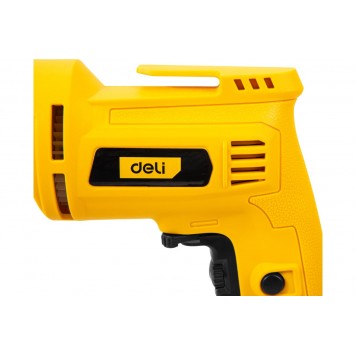 Дрель DL-DZ10-E1 сетевая 500 Вт, быстрозажимной патрон 10 мм DELI-7