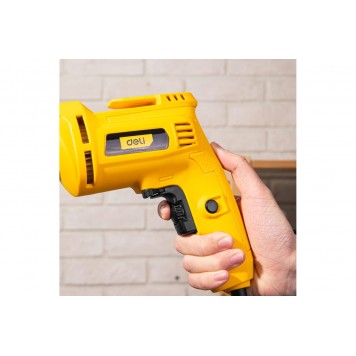 Дрель DL-DZ10-E1 сетевая 500 Вт, быстрозажимной патрон 10 мм DELI-21