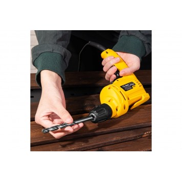 Дрель DL-DZ10-E1 сетевая 500 Вт, быстрозажимной патрон 10 мм DELI-19
