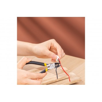 Бокорезы DL2715 мини 125мм, противоскользящая рукоять, Deli-4