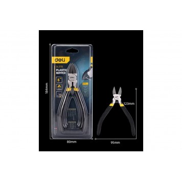 Бокорезы DL2715 мини 125мм, противоскользящая рукоять, Deli-8