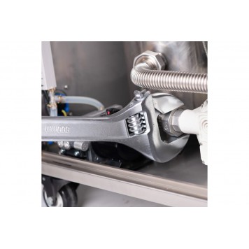 Ключ DL024A разводной 600 мм, 0-62 мм хромированный Deli-1