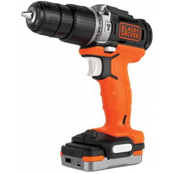 Шуруповёрт BDCHD12S1-XJ ударный GoPak 12 В USB BLACK+DECKER-2