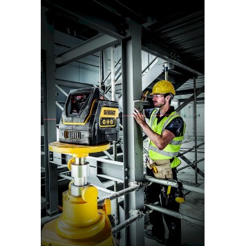 Уровень лазерный DW0811-XJ 360° самовыравнивающийся DEWALT-5