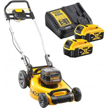 Газонокосилка DCMW564P2-QW аккумуляторная 2 АКБ (18 В х 5 А/ч) Li-ion XR 36 В DEWALT