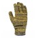 Перчатки 4242 трикотажные с жёлтым ПВХ-рисунком размер 10 (XL) DOLONI