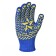 Перчатки DOLONI 587 синие с рисунком ЗВЕЗДА DOLONI
