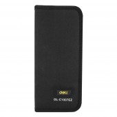 Набор DL-C1007E-Z электрика (мультиметр, токовые клещи, индикаторная отвертка, стриппер, ножниц Deli