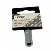 Переход HD-12971 с 1/4" на квадрат 1/4" 65мм "H-D" Переход HD-12971 с 1/4" на квадрат 1/4" 65мм "H-D"