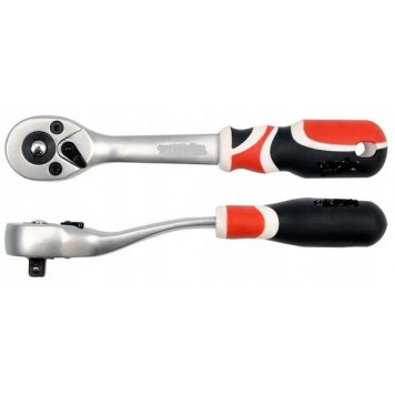 Трещотка HD-0732 д/головок изогнутая 255мм 1/2" "H-D" Трещотка HD-0732 д/головок изогнутая 255мм 1/2" "H-D"