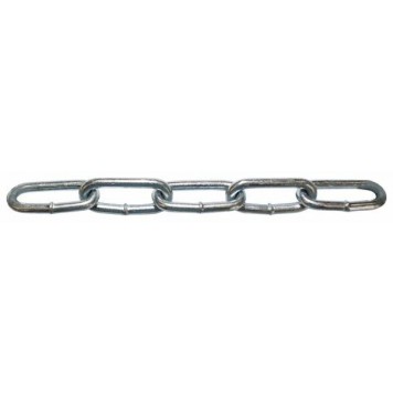 Цепь стальная круглозвенная (оцинк) d2мм 1м Омакс 110м