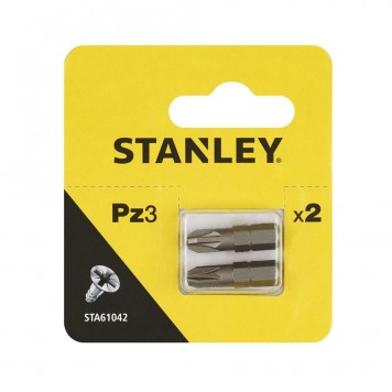 Биты STA61042-XJ PZ3х25мм 2шт STАNLEY