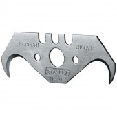 Лезвие 1-11-967 "1995H" "крючок" для резки коврового покрытия, 10 шт. STАNLEY (в блистере)