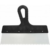 Шпатель зубчатый с антикорр.покp 250мм,4*4 мм