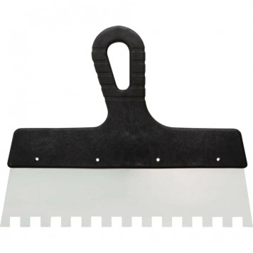 Шпатель зубчатый с антикорр.покр250мм 8*8 мм Шпатель зубчатый с антикорр.покр250мм 8*8 мм