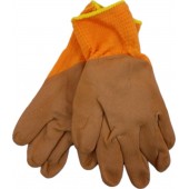 Перчатки акриловые М-8 со вспененным латексным покрытием оранж 10/480