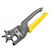 Дырокол DL108011 револьверный для кожи 6-в-1 диаметр пуансона: 2, 2,5, 3, 3,5, 4, 4,5 мм Deli