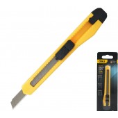 Нож DL009H технический 9мм, ударопрочный корпус Deli