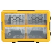 Органайзер DL432054 модульный (30х16,5х20 см) 4 ячейки (внутренние ГШВ 14х11,5х7 см) Deli