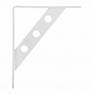 Кронштейн усиленный 200х150 полимер белый Кронштейн усиленный 200х150 полимер белый