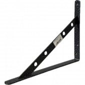 Кронштейн усиленный 300х225 полимер серебро