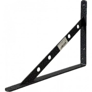 Кронштейн усиленный 300х225 полимер серебро Кронштейн усиленный 300х225 полимер серебро