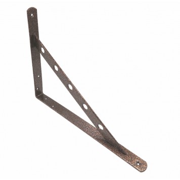 Кронштейн усиленный 200х150 полимер медь Кронштейн усиленный 200х150 полимер медь