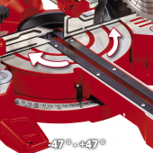 Пила TC-SM 216 торцовочная 1600 Вт, 216 мм (4300380) Einhell