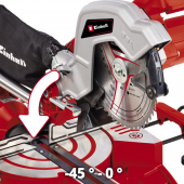 Пила TC-SM 216 торцовочная 1600 Вт, 216 мм (4300380) Einhell