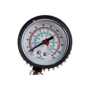 Пистолет для накачки шин, 0-8 бар, насадка-разветвитель, 4137000 Einhell-2