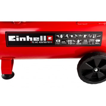 Компрессор TC-AC 420/50/10 V масляный 2.2 кВт (4010495) Einhell-13