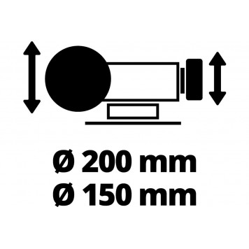 Станок TC-WD 200/150 точильный 250 Вт (4417242) Einhell-4