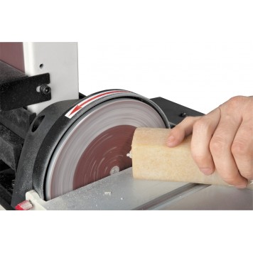 Тарельчато-ленточный JSG-64 шлифовальный станок 230 Вольт-8