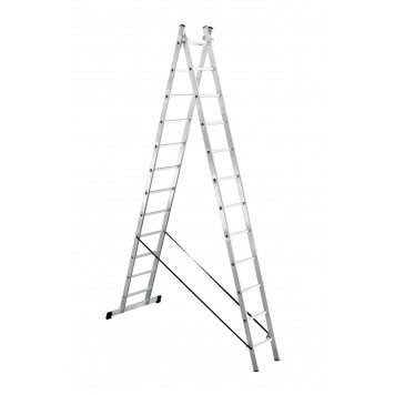 Лестница 2-х секционная 12-ти ступенчатая UFUK-1